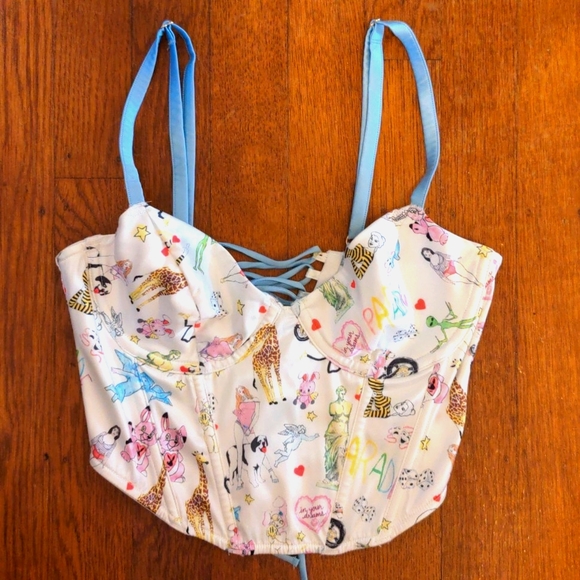 PARADE Afterglow Lace-Up Corset - Picture 3 of 11